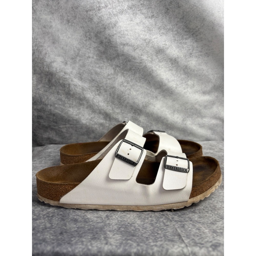 Birkenstock Arizona White Sandals Size 45 Men's 12 Ladies 14